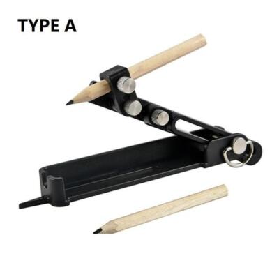 Saker Multi-function Scribing Tool Construction Pencil Scribe Tool Kit Black