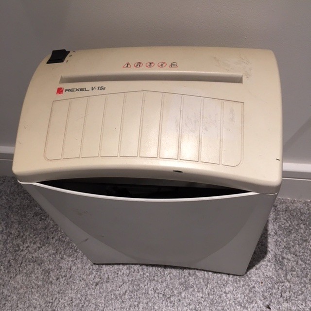 Rexel Model V15S Personal Shredder in Wareham, Dorset Gumtree