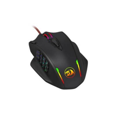 Redragon M908 12400 DPI IMPACT MMO Gaming Mouse w/ 18 Programmable Buttons,