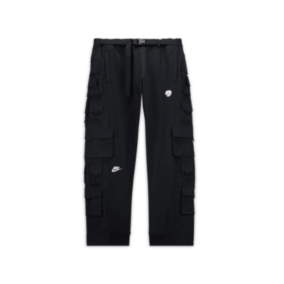 Nike x Peaceminusone Wide Pants Black DR0096-010 US XXS 70 Size