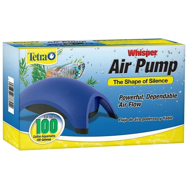 Tetra Whisper Air Pump 60 To 100 Gallons, for Aquariums, Powerful Airflow