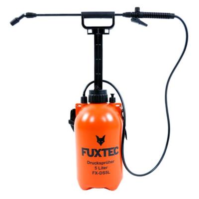 FUXTEC Drucksprüher 5L Pflanzensprüher Unkraut Pumpsprüher Sprüher