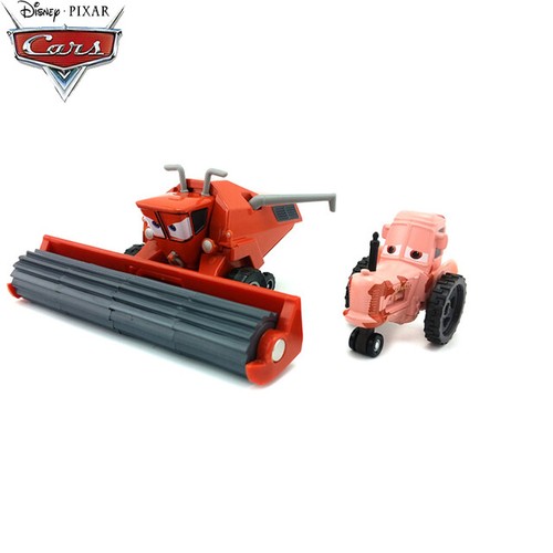 Disney Pixar Cars McQueen Mater Firetruck 1:55 Diecast Model Car Toys Gift