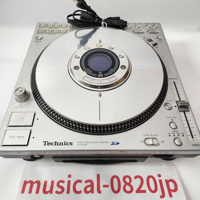 Technics SL-DZ1200 CDJ シルバー $_57.PNG?set_id=880000500F