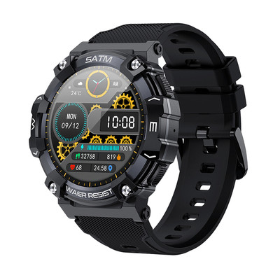 MELANDA 1.39'' New Bluetooth Call Smart Watch Men Sport Fitness Tracker 