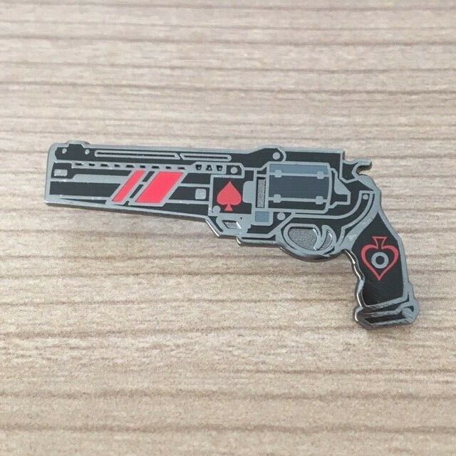 Destiny ACE OF SPADES - THE ARMORY SERIES 2 COLLECTIBLE PIN - Code not incl...