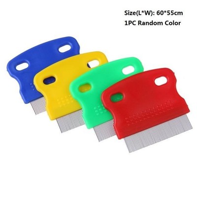 1PC Steel Need Comb for Dog Cat Yokie Gilling Brush Dog Rake Comb Massage Groomi