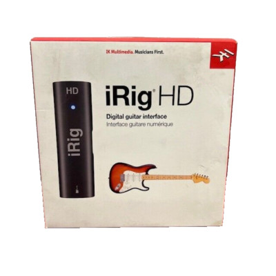 IK Multimedia iRig HD2 Studio-Quality Guitar Interface for iOS/MAC