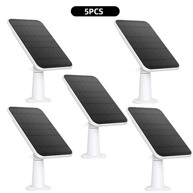 4W Solar Panels for Eufy Eufycam 2/2 Pro/2C/2C Wall Mount with 9.8Ft Power Cable