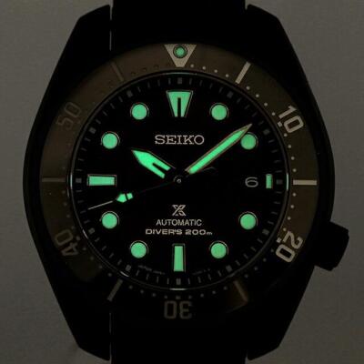 Pre-owned Seiko Prospex Sbdc193 The Black Series Automatic Scuba Diver Watch Men Limited