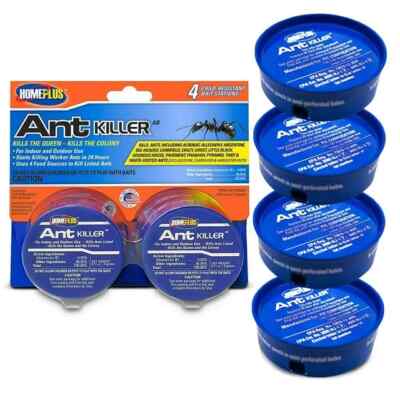 Home Plus Metal Ant Bait Killer, 4-Pk. (Pack May Differ)