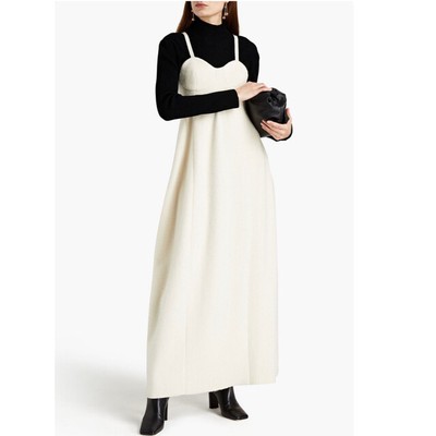 Jil Sander Maxi Dress In Wool