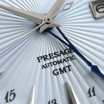 Pre-owned Seiko Presage Sary241 Cocktail Japan Time Automatic Mechanical Gmt Elegant Watch