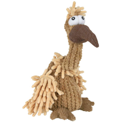 Trixie Geier Gustav Hundespielzeug Stoff Plüsch Stoffspielzeug Spielzeug 24/28cm