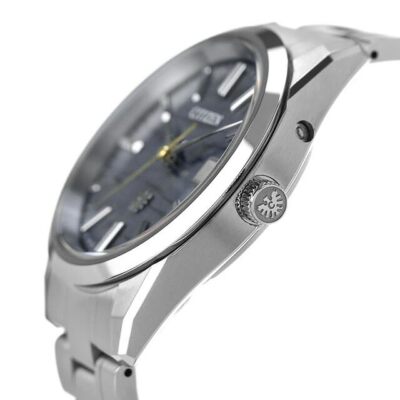 Pre-owned Citizen The  Brand 100th Anniv. Aq4100-65l Eco-drive Japanese Paper Dial