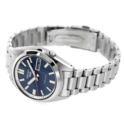 Pre-owned Seiko 5 Sports Sbsa253 Blue Dial Snxs Automatic Mechanical Men Watch Japan