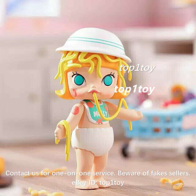 その他 POPMART Molly yummy party POP MART x KENNYSWORK Molly Yummy Party Spaghetti Baby Mini