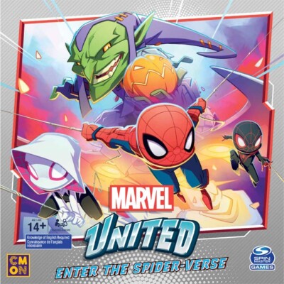 ДАВАЙТЕ, игры Marvel United войдут в дополнение Spider-Verse CMN MUN003