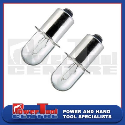 Makita A-30542 Spare Torch Bulb Light Lamp Bulbs 18v ML180 BML185 Pack of 2