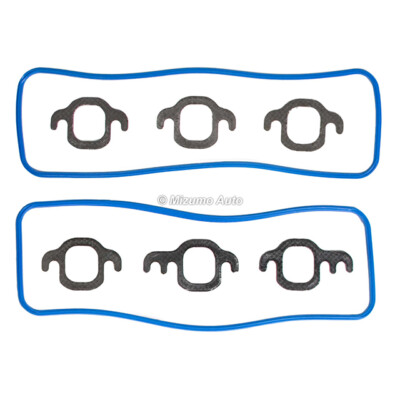 Full Gasket Set Head Bolts Fit 96-06 Chevrolet GMC 4.3L OHV VIN X W VORTEC