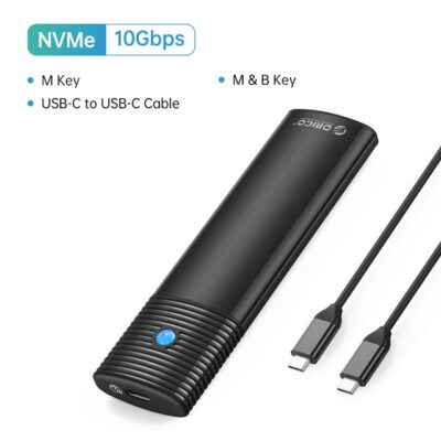 ORICO M.2 NVMe SSD Enclosure USB 3.2 Type C 10Gbps M.2 External SSD Case US