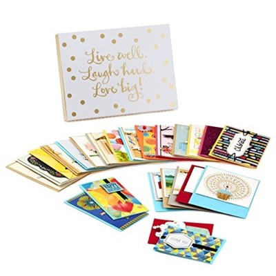 Hallmark All Occasion Handmade Boxed Greeting Card Assortment (Pack of 24)Birth