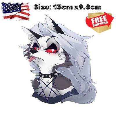 Sexy Furry Wall Sticker Helluva Boss Loona Sticker Bedroom Bathroom Decoration