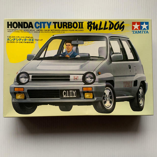 TAMIYA HONDA CITY TURBO II BULLDOG 1/24 SPORTS CAR SERIES NO