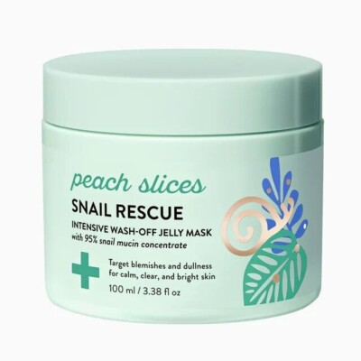 Snail Rescue Intensive Wash-Off Jelly Face Mask with Snail Mucin