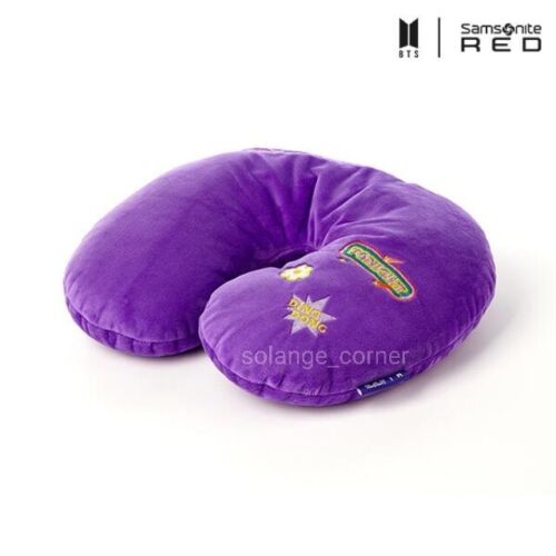 (Brand New with Tag) Samsonite RED BTS X SR Dynamite Official Purple Neck Pillow
