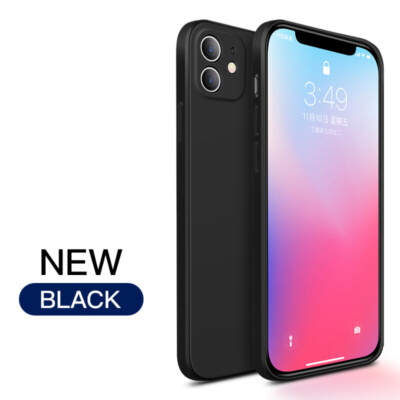 For iPhone 15 14 13 12 11 Pro Max X XS XR 8 Plus Silicone Case Camera Lens Cover