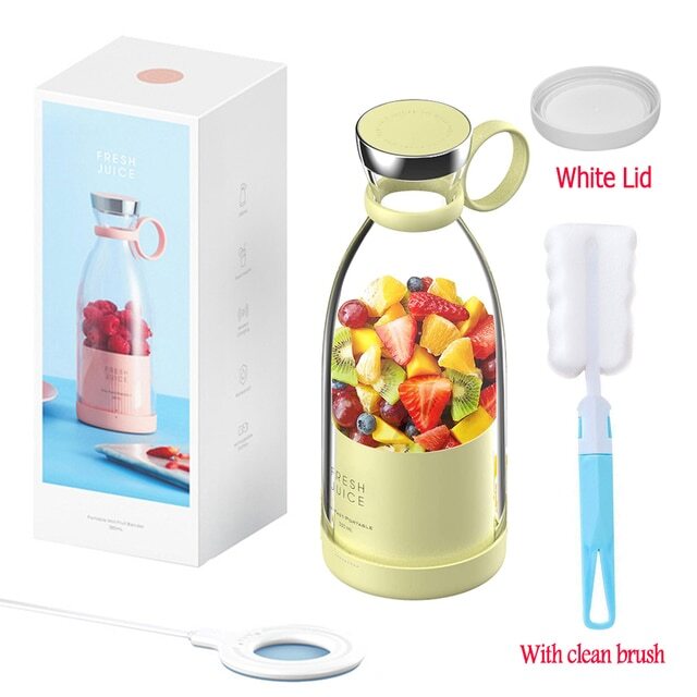 Smoothie Maker With Wireless USB Charger USB Portable Blender