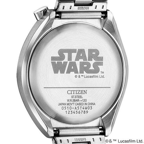 Pre-owned Citizen An3667-58e Star Wars Tsuno Chronograph Bullhead Record Label Watch Men