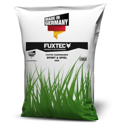FUXTEC 10 kg Rasensamen Sport & Spiel Rasen Grassamen Sportrasen Spielrasen