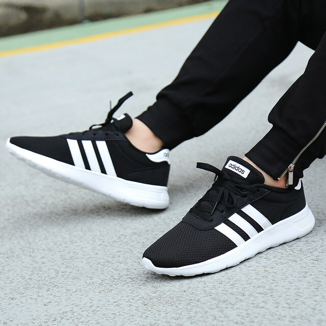 adidas Runeo 10k Black White Neo Mens Best Adidas Men Runeo 10K Sneakers