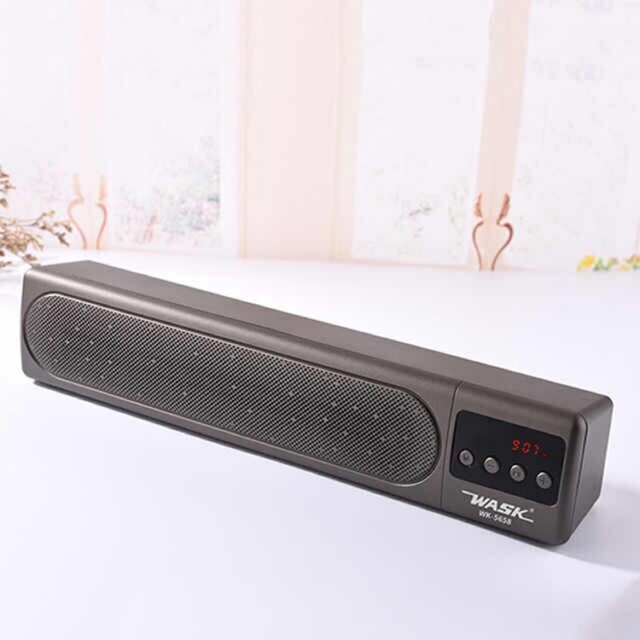 Cassa Speaker Bluetooth Soundbar Wask WK-5658 10W Usb Aux Microsd hsb