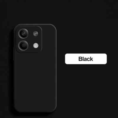 For Xiaomi Redmi Note 13 Pro 12 11S 10 9 MI 13T Liquid Silicone Soft Case Cover
