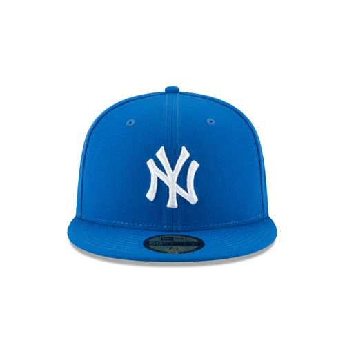 Кроссовки New Era 59FIFTY синего/белого цвета MLB New York Yankees в базовой комплектации (11591129)