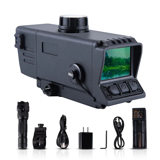 Rifle Scope Red Dot Optical Mini Sight 7x Zoom Hunting Teles