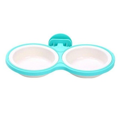 Detachable Dog Bowl Pet Double Bowls