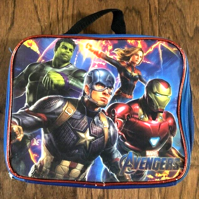 Soft Marvel Avengers Blue Zipper