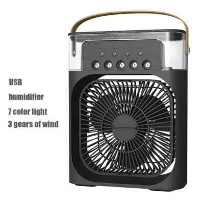 Best 3 In 1 Fan Air Conditioner Portable Cooler Household Humidifier Led Lights