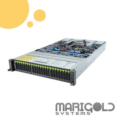 Gigabyte R283-Z92-AAE1 Server: 2x AMD 9474F 48C, 512GB, 4x 960GB NVMe SSD