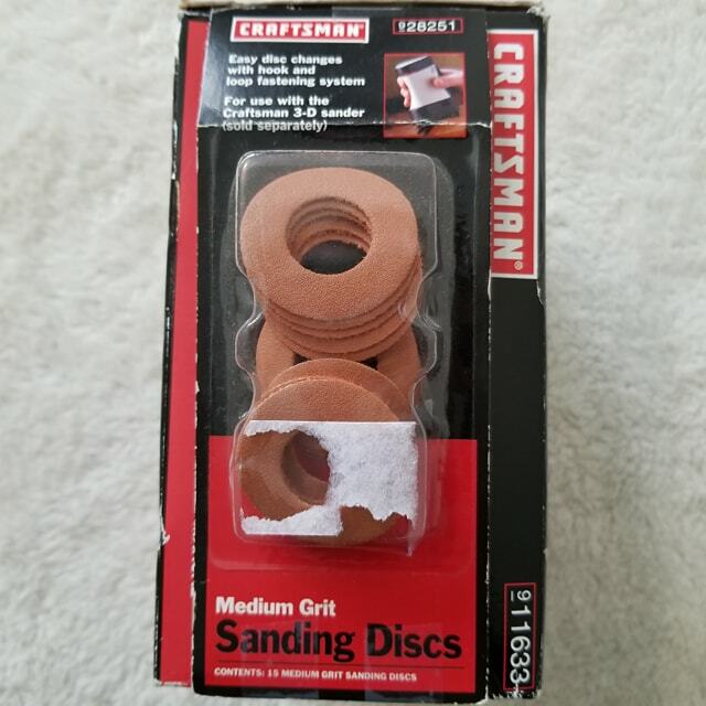 NEW Craftsman 3D Palm Sander Model 11633 w/ Box 800-2600 RPM Ergonomic design