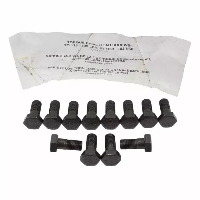 2005-2027 Genuine Ford Van Rear Axle Hex Head 12 Bolt Set 4C2Z-4548-BA