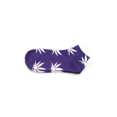 Female Cotton Leaves Print Skateboard Street Fashion Maple Socks Hip Hop Style W
