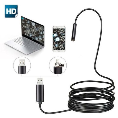 USB Endoscope 480P HD Snake Tube Android USB Endoscope Inspection Micro Camera
