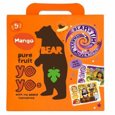 Bear Fruit Yoyos Mango Multipack - 5 x 20g