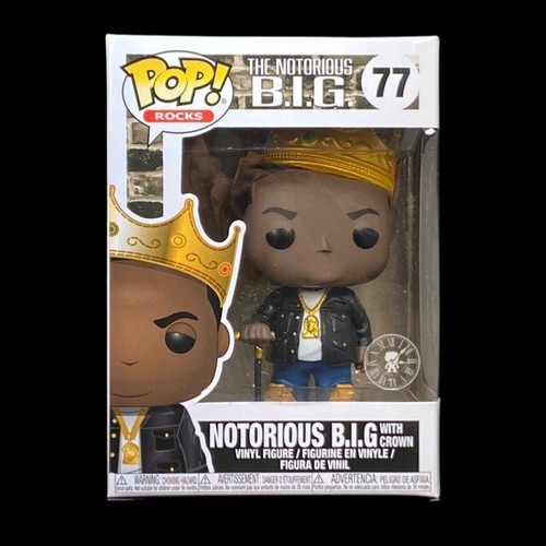 Funko Pop! Rocks #77 The Notorious B.I.G. w/ Crown *Mint* | eBay
