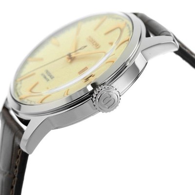 Pre-owned Seiko Presage Sary109 Champaign Gold Mechanical Automatic Men's Watch